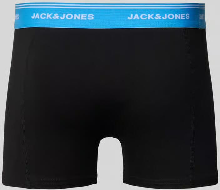 Jack & jones Boxershort met elastische band met logo in een set van 3 stuks model 'DAWSON'
