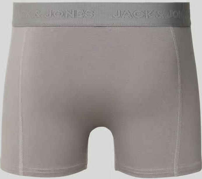 Jack & jones Boxershort met label in band in een set van 3 stuks model 'JACORDINARY' - Foto 8