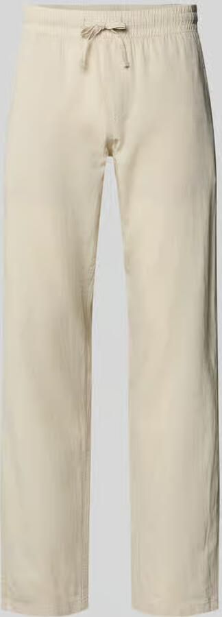 JACK & JONES PANTS STUDIO JPSTKANE relaxed casual broek met linnen lichtgrijs - Foto 6