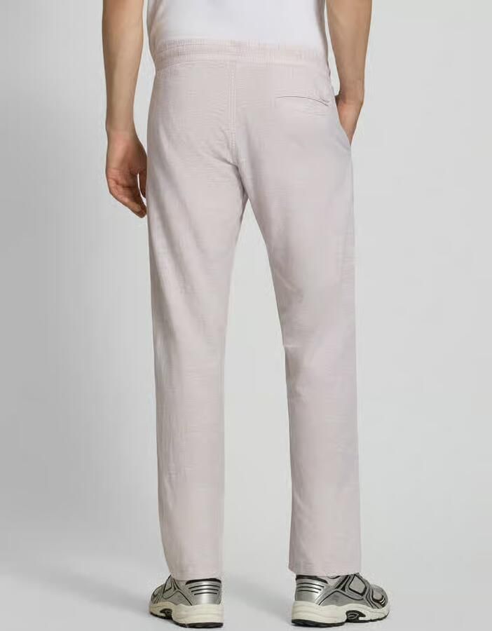 JACK & JONES PANTS STUDIO JPSTKANE relaxed casual broek met linnen beige - Foto 4