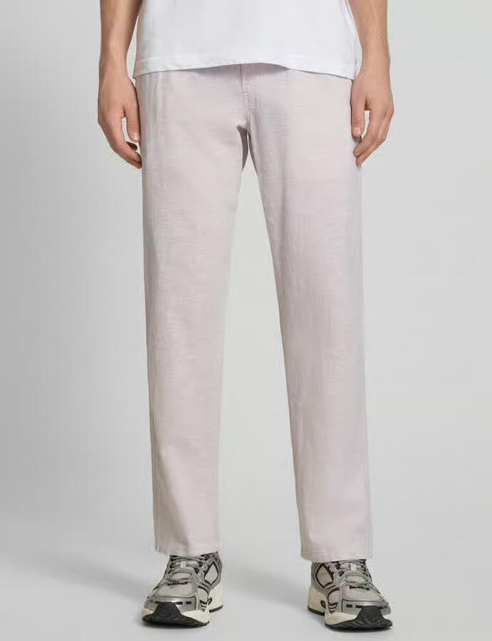 JACK & JONES PANTS STUDIO JPSTKANE relaxed casual broek met linnen beige - Foto 5