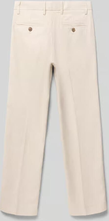 Jack & jones Broek van mix van katoen en linnen model 'MARTIN' - Foto 2