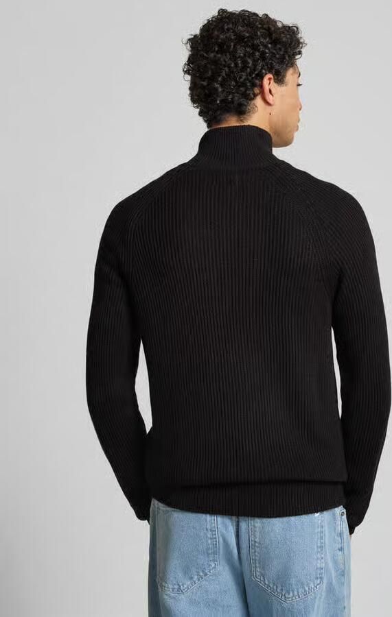 Jack & jones Cardigan met opstaande kraag en ritssluiting model 'PANNEL' - Foto 5