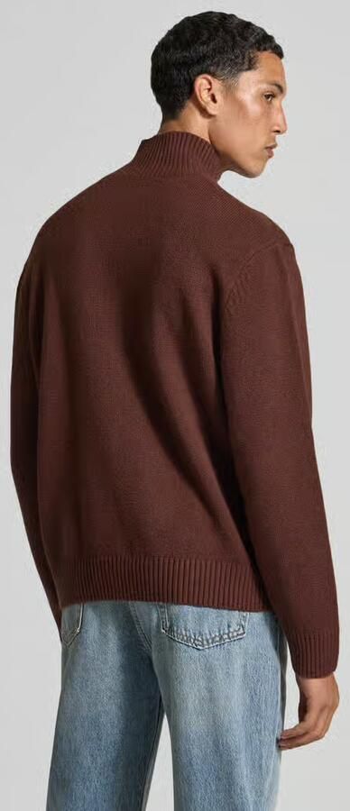 Jack & jones Pullover met turtleneck en ribboorden model 'NORREBRO' - Foto 4