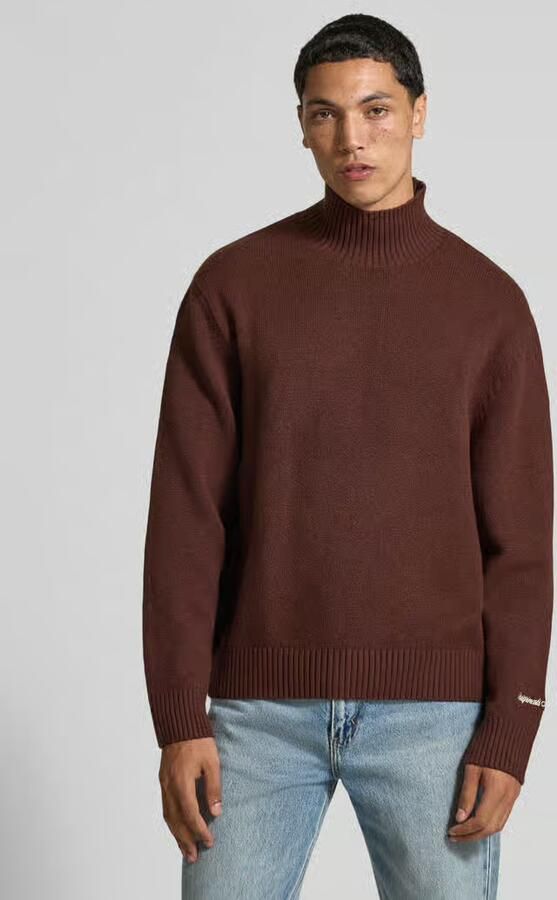 Jack & jones Pullover met turtleneck en ribboorden model 'NORREBRO' - Foto 5