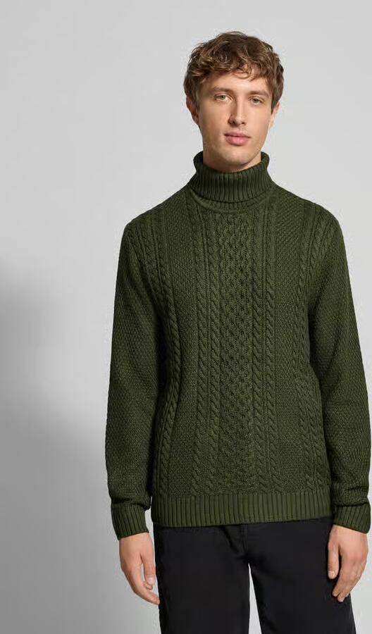 Jack & jones Coltrui met kabelpatroon model 'PAUL' - Foto 9