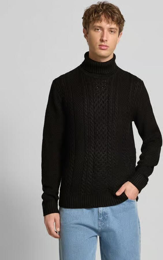 Jack & jones Coltrui met kabelpatroon model 'PAUL' - Foto 9