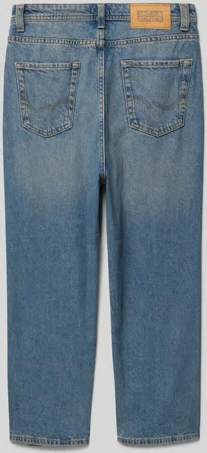 JACK & JONES JUNIOR high waist extra baggy fit jeans dark blue denim - Foto 12
