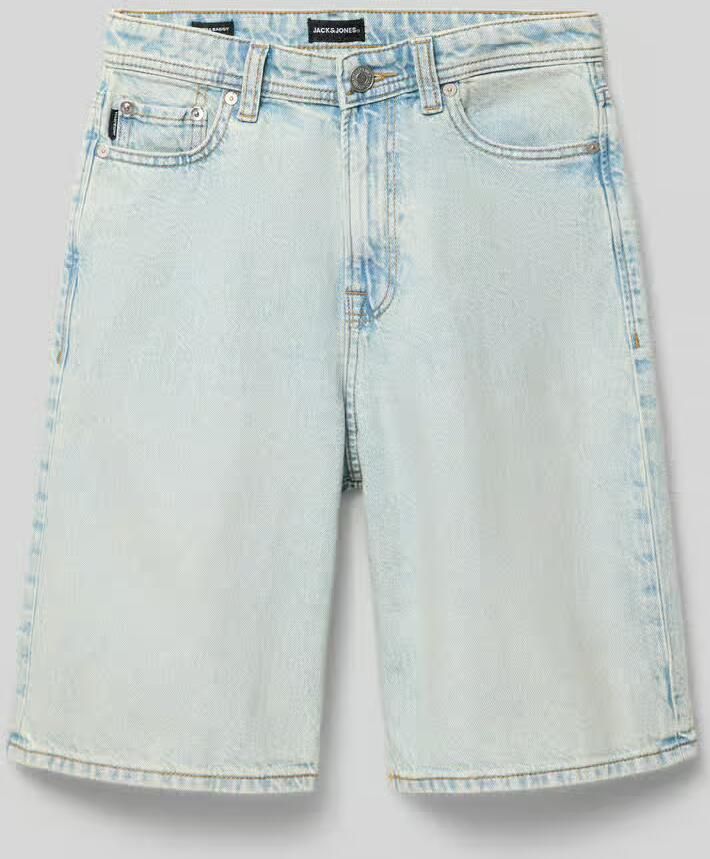 Jack & jones Extra baggy fit jeansshort met steekzakken - Foto 5