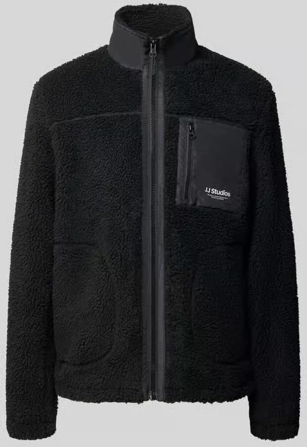 Jack & jones Fleecejack met opstaande kraag model 'SOHO'