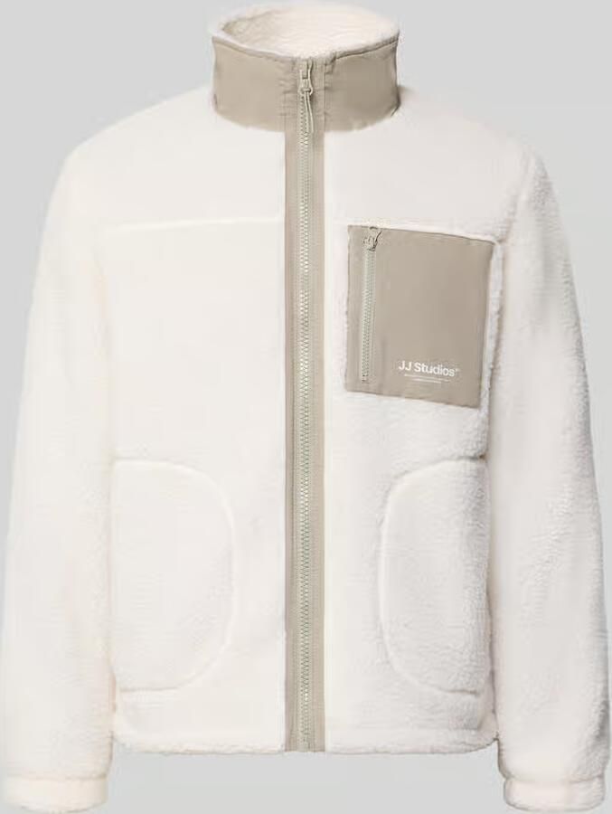 Jack & jones Fleecejack met opstaande kraag model 'SOHO' - Foto 3