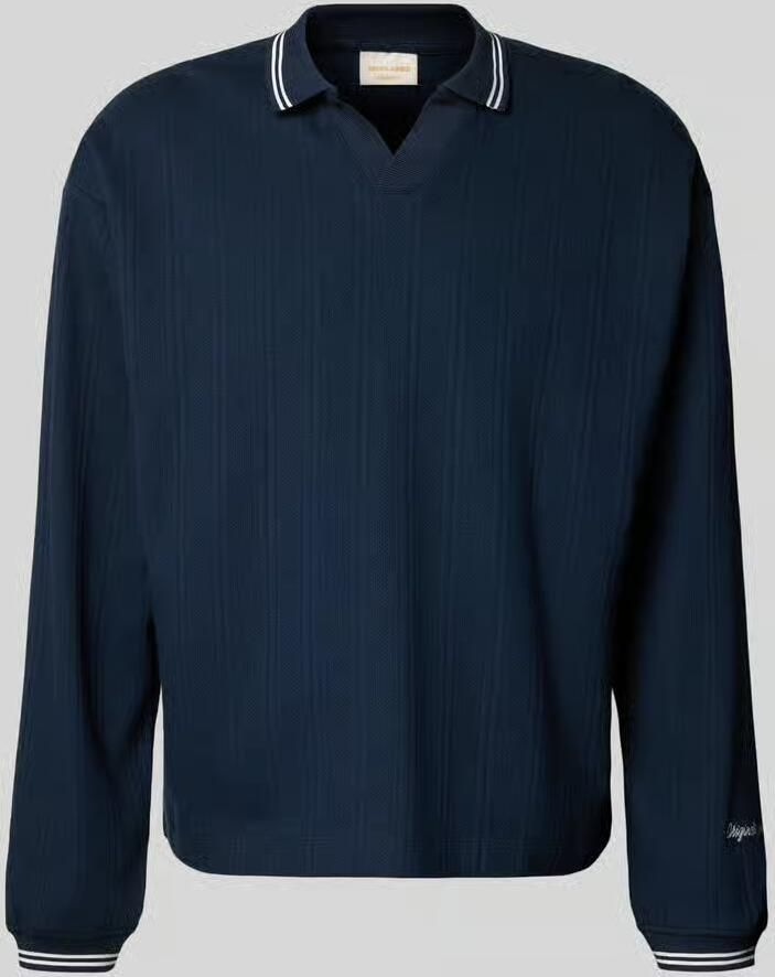 Jack & jones Gebreid poloshirt van puur katoen Model 'JORNIAGARA'