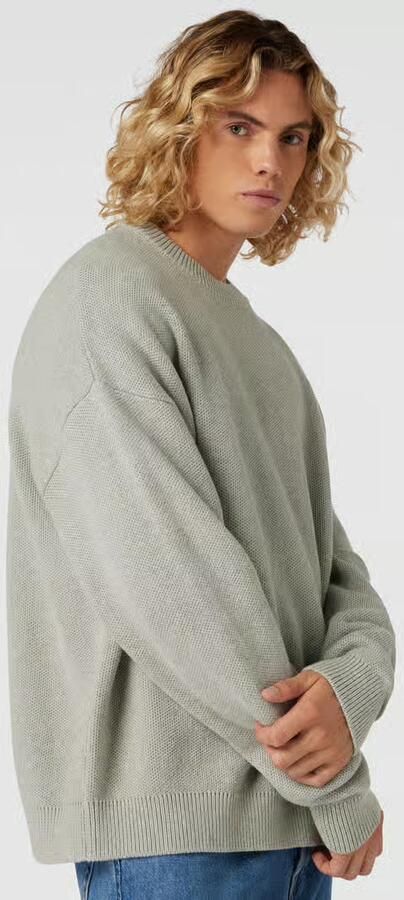 Jack & jones Gebreide pullover in gemêleerde look met oversized schouders