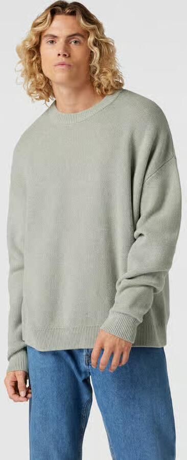 Jack & jones Gebreide pullover in gemêleerde look met oversized schouders - Foto 4