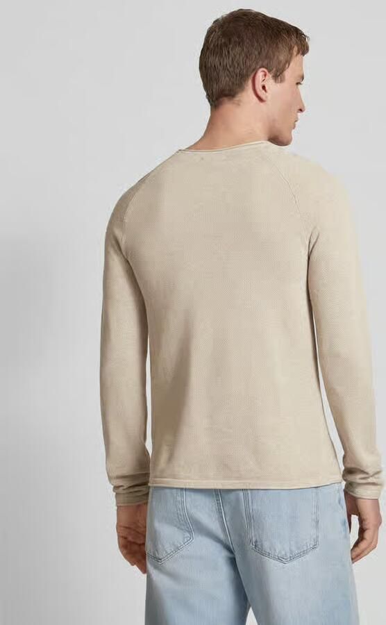 Jack & Jones Trui met ronde hals JJEHILL Effen trui met aangenaam draagcomfort - Foto 6