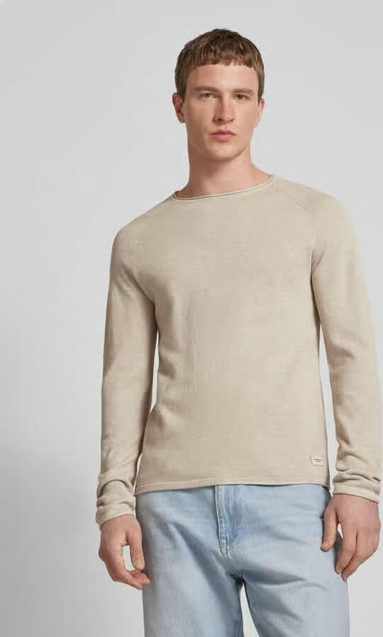 Jack & Jones Trui met ronde hals JJEHILL Effen trui met aangenaam draagcomfort - Foto 7