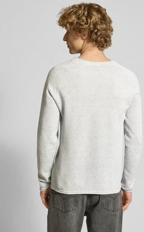 Jack & Jones Trui met ronde hals JJEHILL Effen trui met aangenaam draagcomfort - Foto 3