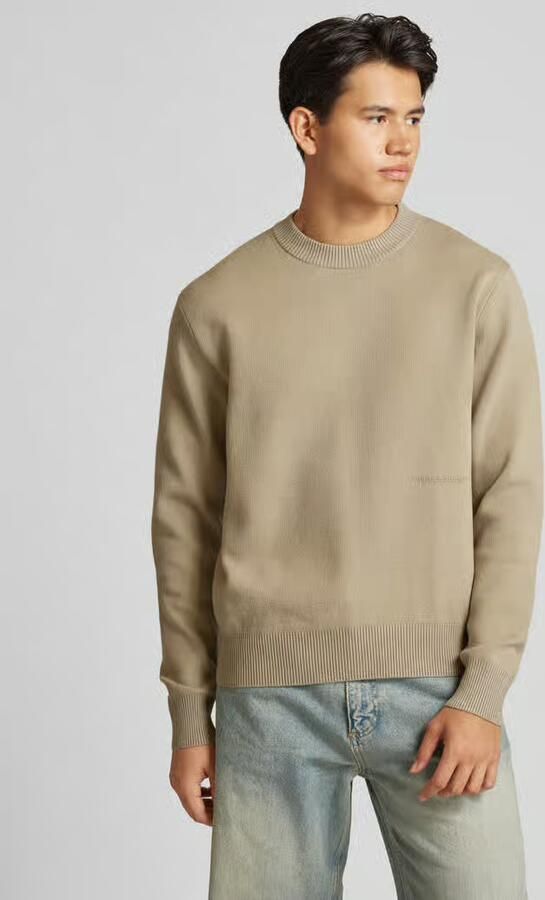 Jack & jones Gebreide pullover met labelprint model 'VESTERBRO' - Foto 4
