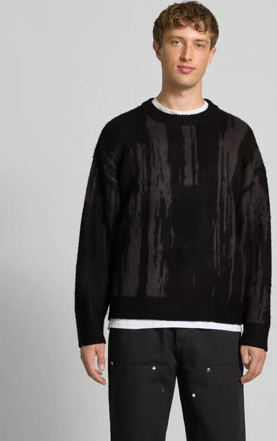 Jack & jones Gebreide pullover met ribboorden model 'COVER' - Foto 2