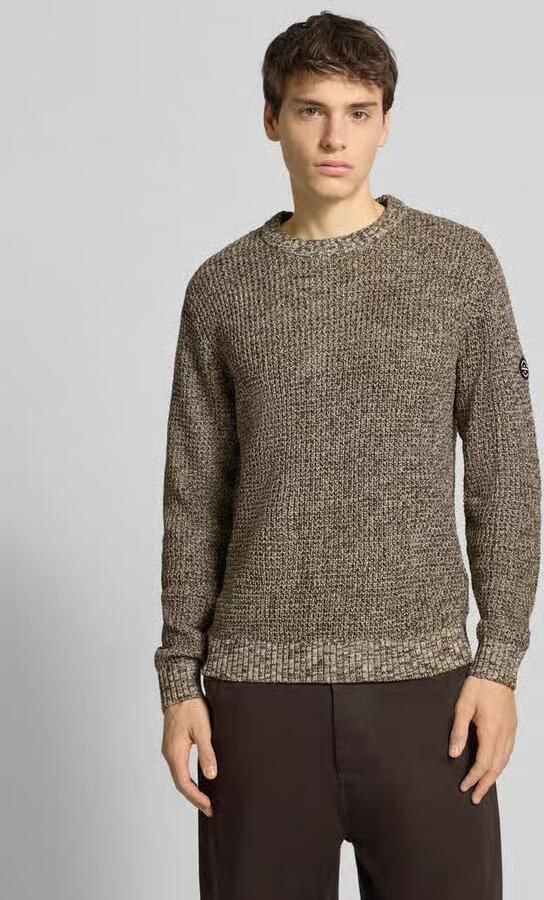 Jack & jones Gebreide pullover met ribboorden model 'LIAM' - Foto 2