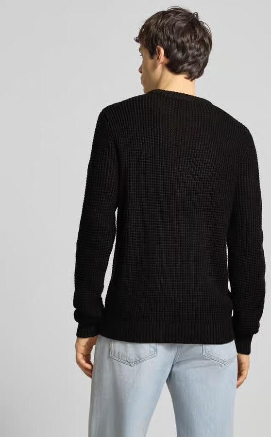 Jack & jones Gebreide pullover met ronde hals model 'LIAM'