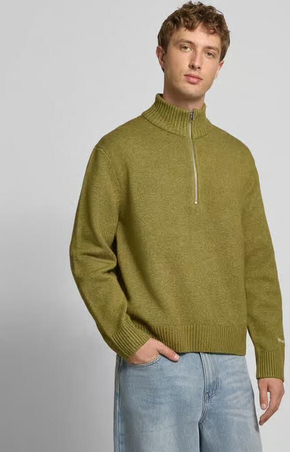 Jack & jones Gebreide pullover met ribboorden model 'NORREBRO'' - Foto 2
