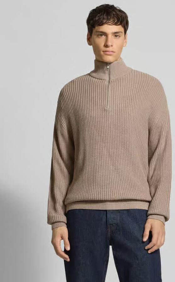 Jack & jones Gebreide pullover met ritssluiting model 'KAITO' - Foto 2
