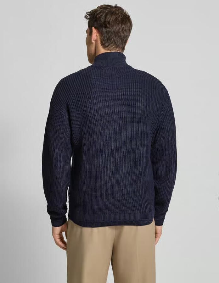 Jack & jones Gebreide pullover met ritssluiting model 'KAITO'