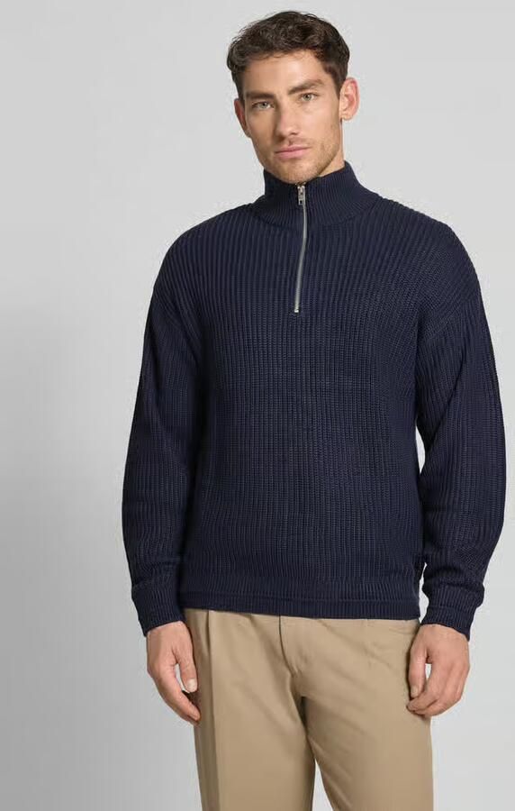 Jack & jones Gebreide pullover met ritssluiting model 'KAITO' - Foto 8