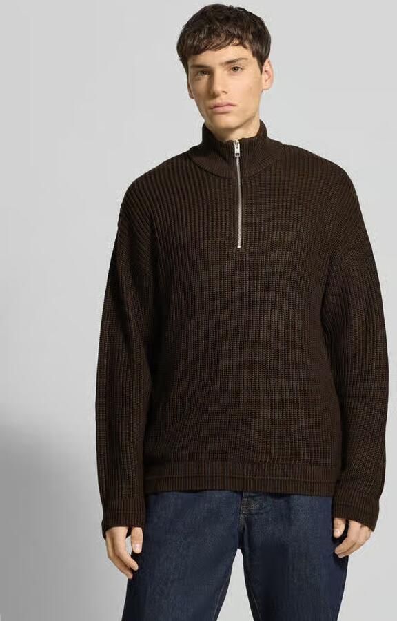 Jack & jones Gebreide pullover met ritssluiting model 'KAITO' - Foto 2