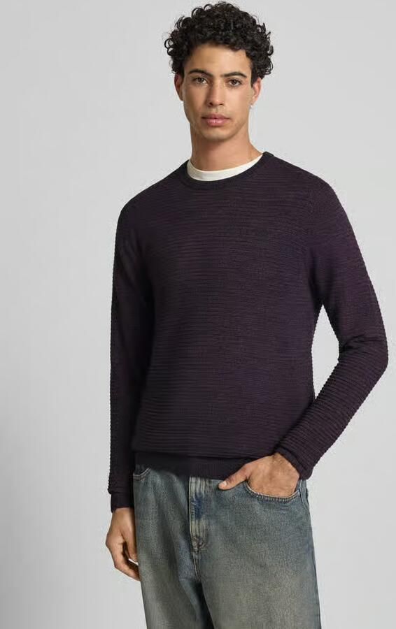 Jack & jones Gebreide pullover met ronde hals model 'OTTO' - Foto 2