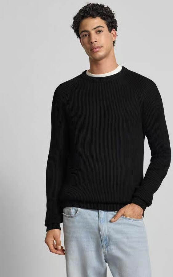 Jack & Jones Trui met ronde hals JJPANNEL KNIT CREW NECK AW25 - Foto 6