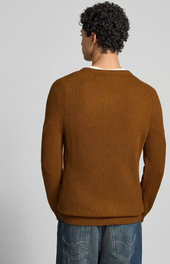 Jack & jones Gebreide pullover met ronde hals model 'PANNEL'
