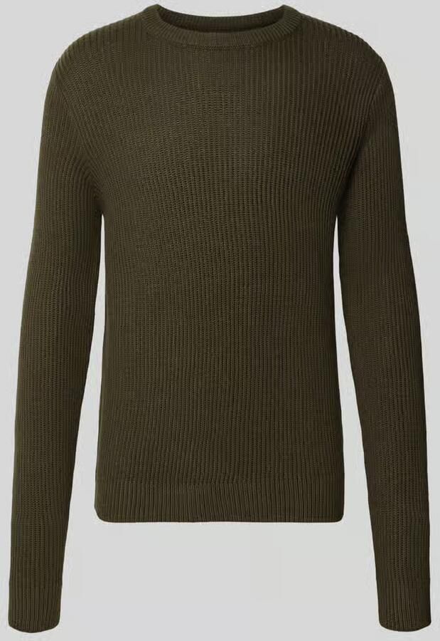 Jack & jones Gebreide pullover met ronde hals model 'PANNEL'
