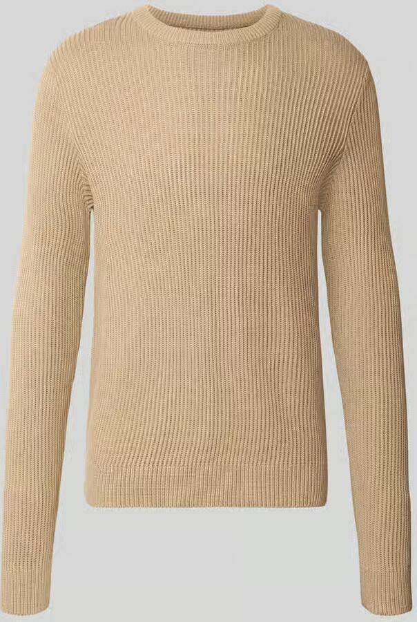 Jack & jones Gebreide pullover met ronde hals model 'PANNEL'