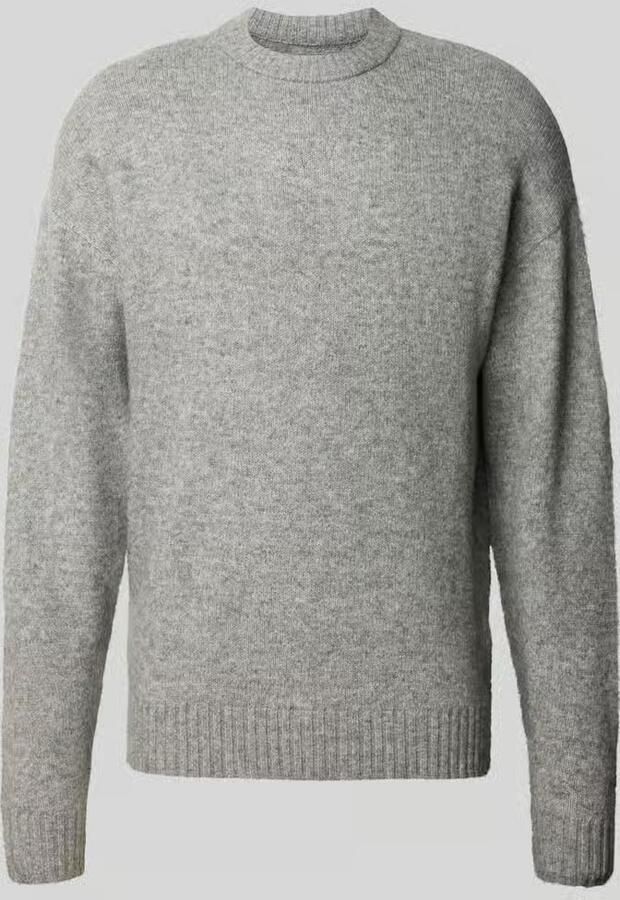 JACK & JONES ESSENTIALS regular fit gebreide trui met wol light grey - Foto 8