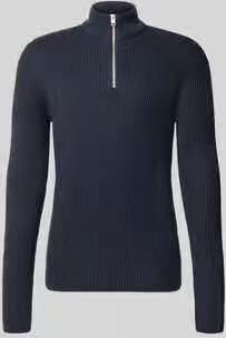 Jack & jones Gebreide pullover met schipperskraag model 'PANNEL'