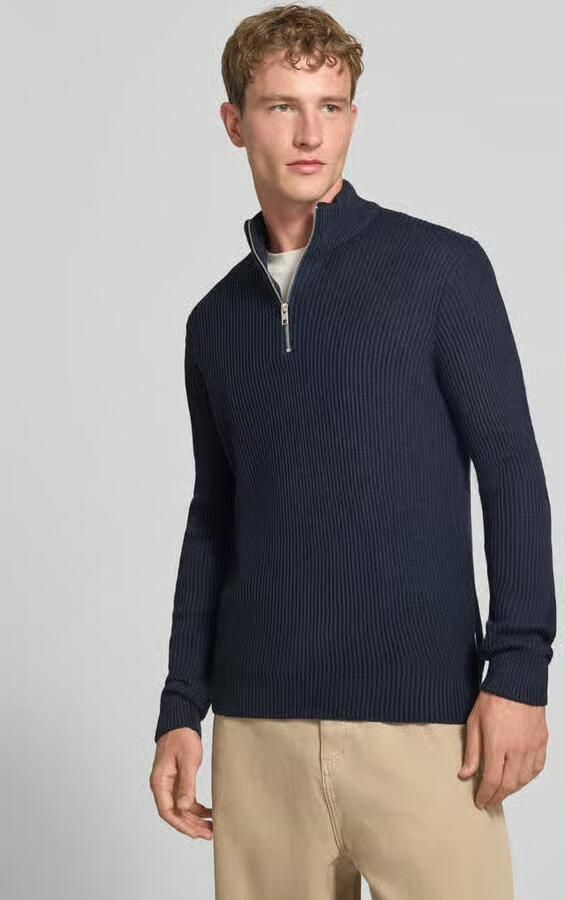 Jack & jones Gebreide pullover met schipperskraag model 'PANNEL' - Foto 3
