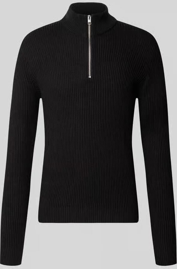 Jack & jones Gebreide pullover met schipperskraag model 'PANNEL' - Foto 3