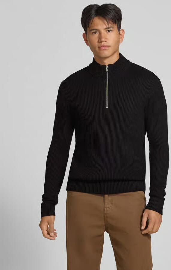 Jack & jones Gebreide pullover met schipperskraag model 'PANNEL' - Foto 5