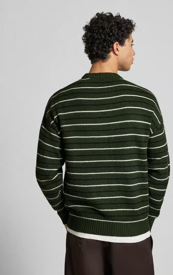 Jack & jones Gebreide pullover met streepmotief model 'SOHO OLLIE'