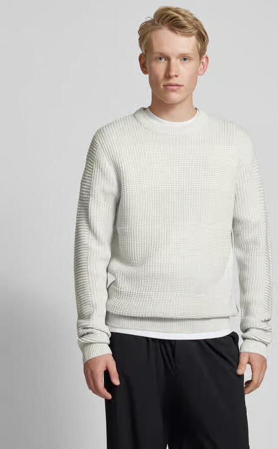 Jack & jones Gebreide pullover met structuurmotief model 'HUGO' - Foto 2
