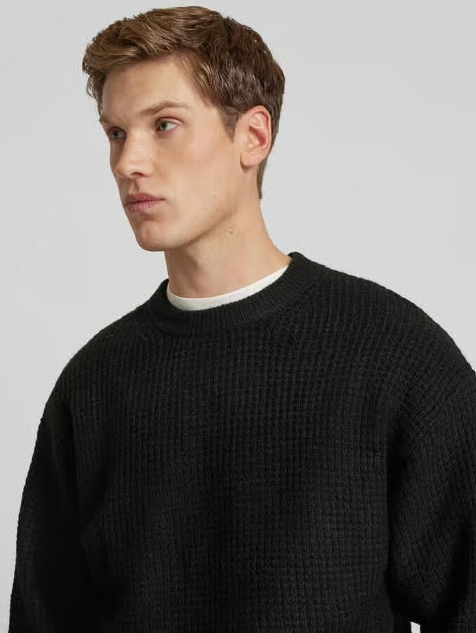 Jack & jones Gebreide pullover met structuurmotief model 'OLLIE' - Foto 2