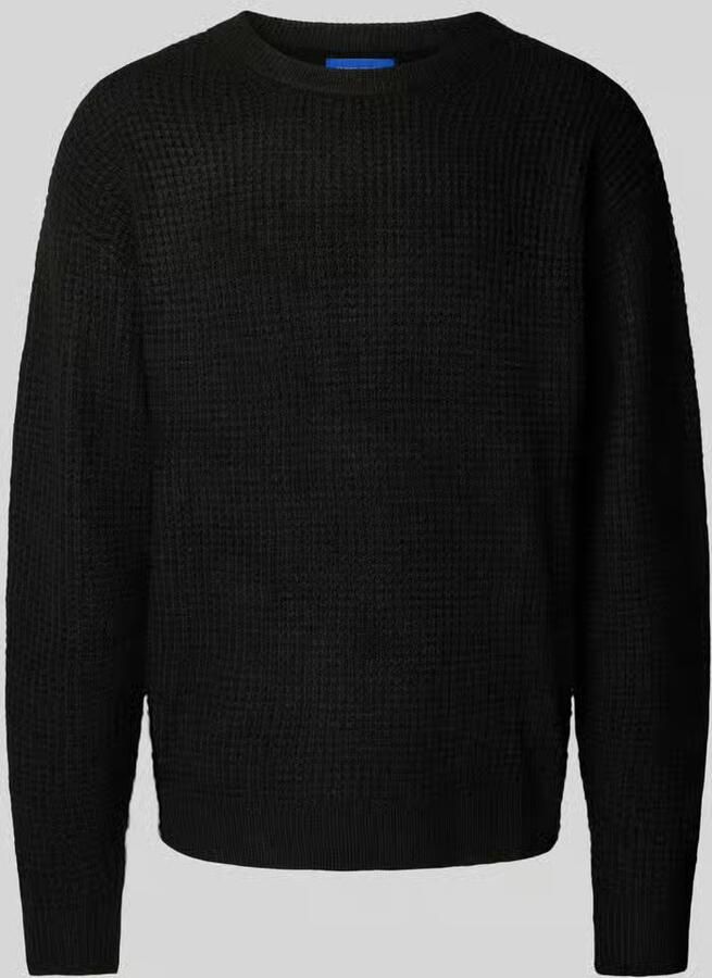 Jack & jones Gebreide pullover met structuurmotief model 'OLLIE'