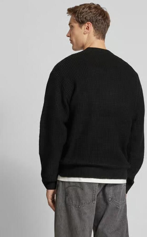 Jack & jones Gebreide pullover met structuurmotief model 'OLLIE' - Foto 3