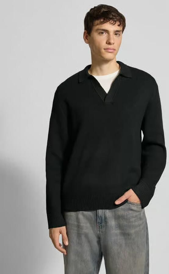 Jack & Jones Gebreide trui JCOCOVER KNIT SPLIT NECK POLO - Foto 8
