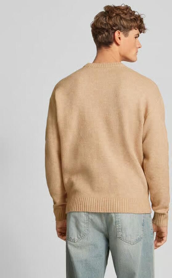 Jack & jones Gebreide pullover met ronde hals model 'OLLIE'