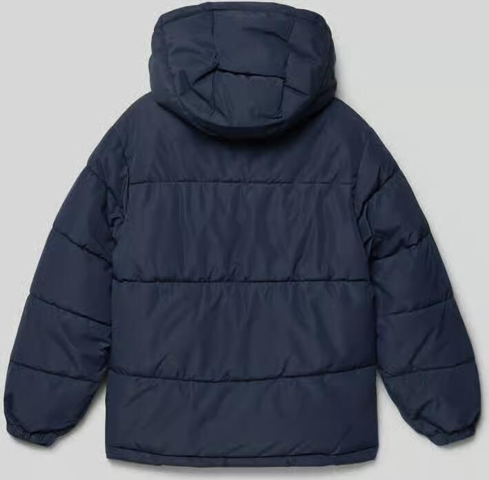 JACK & JONES JUNIOR gewatteerde winterjas JCOSPEED donkerblauw - Foto 5