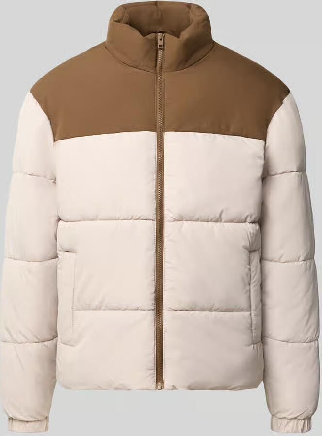 Jack & jones Gewatteerd jack met opstaande kraag model 'RAZE'