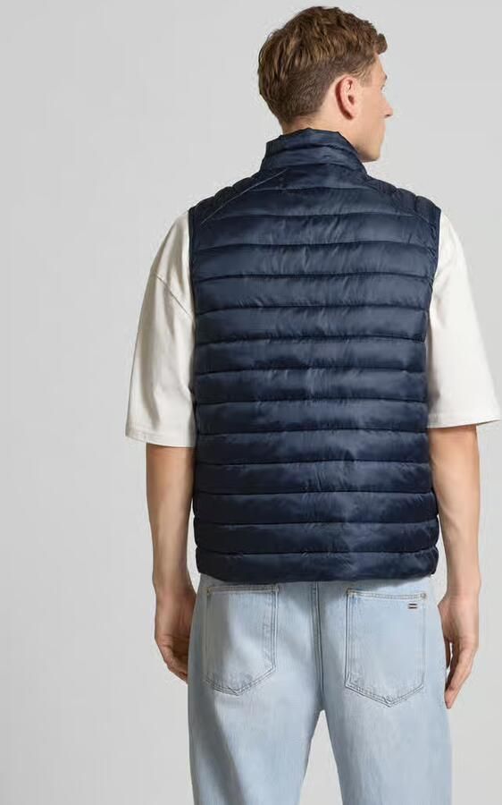 Jack & jones Gewatteerde bodywarmer met ritszakken